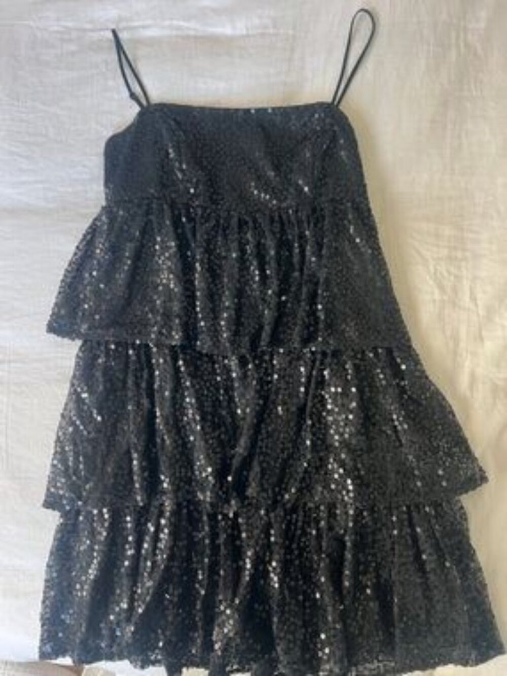 Vintage Betsy Johnson Evening sequin flapper dress